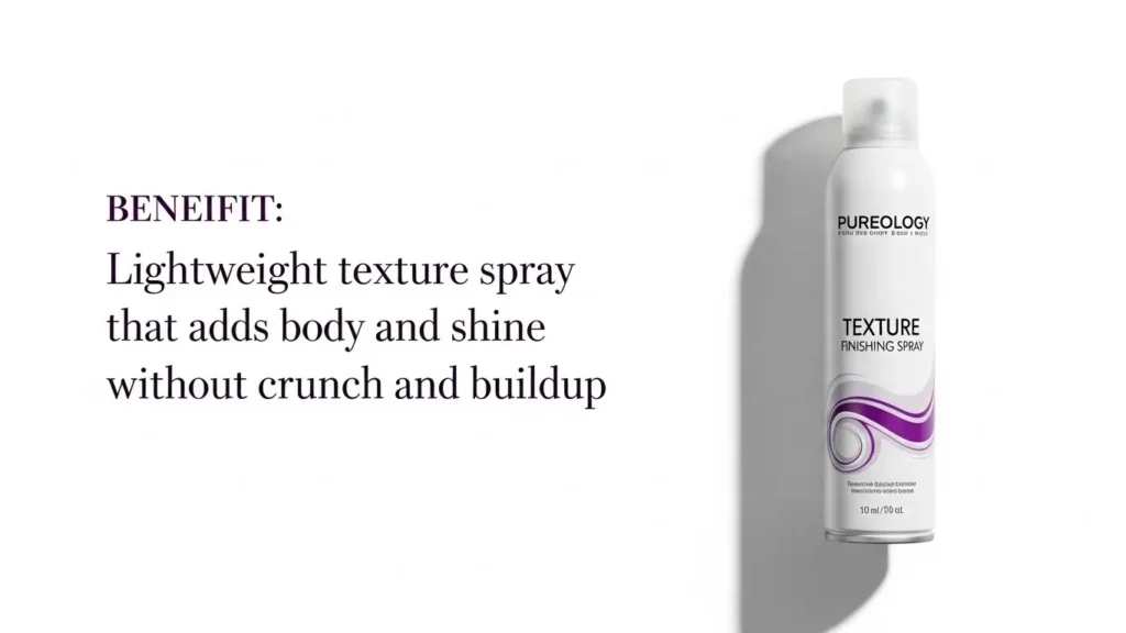 Style Protect Texture Finishing Spray benefit