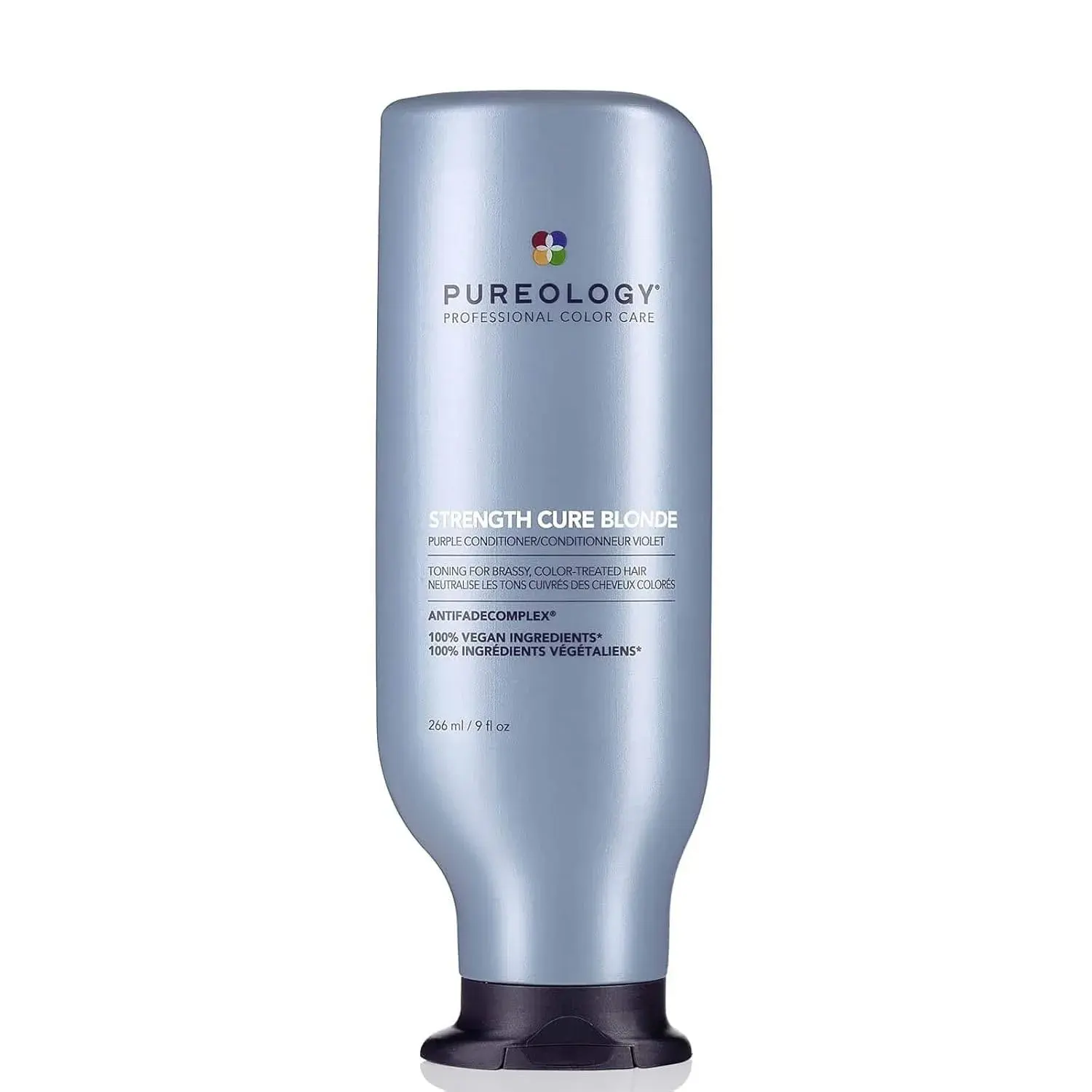 Pureology Strength Cure Blonde Purple Conditioner - For Blonde & Lightened Color-Treated Hair, Strengthens Hair & Fights Brass