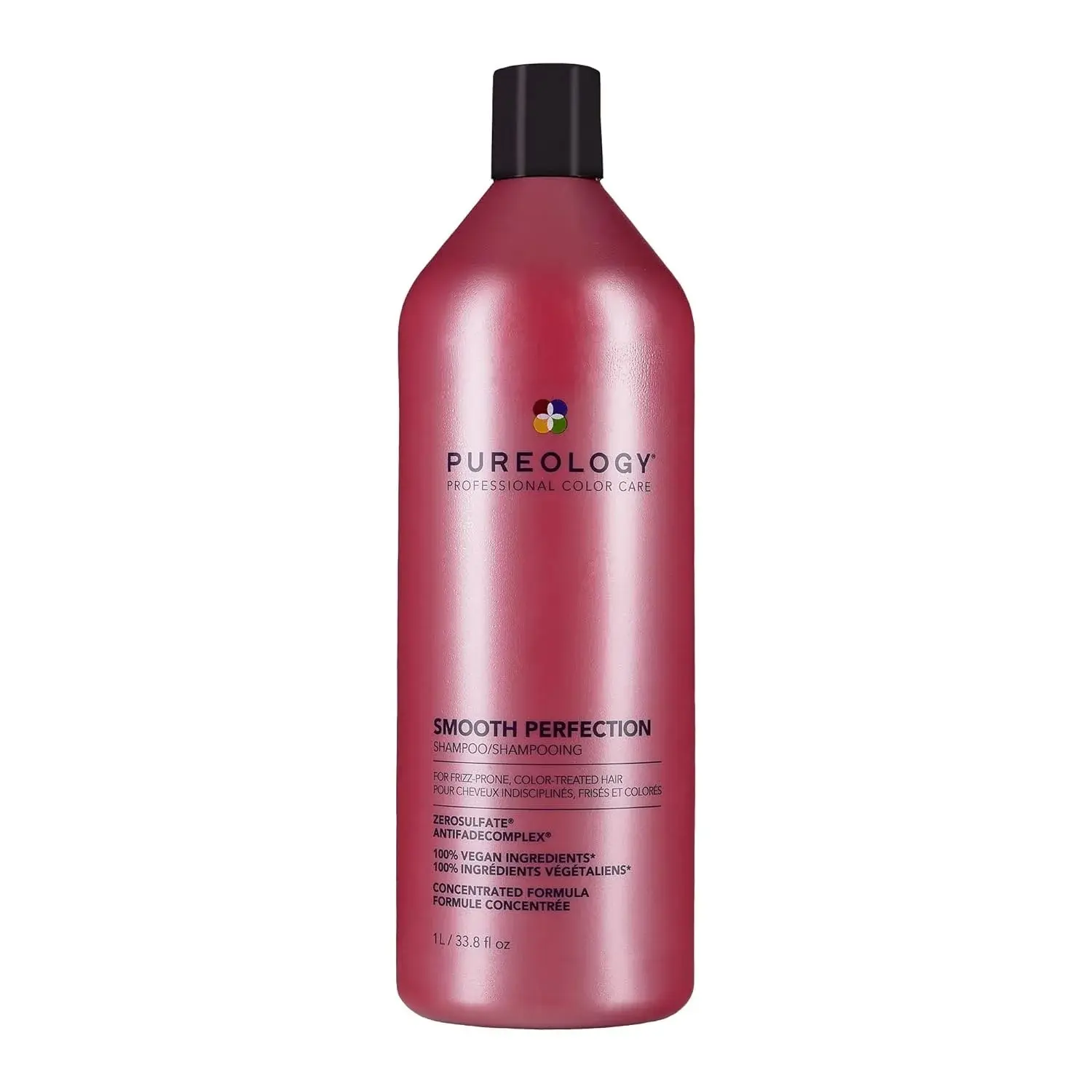 Gentle, sulfate free shampoo that smooths and restores manageability for frizzy, color-treated hair.