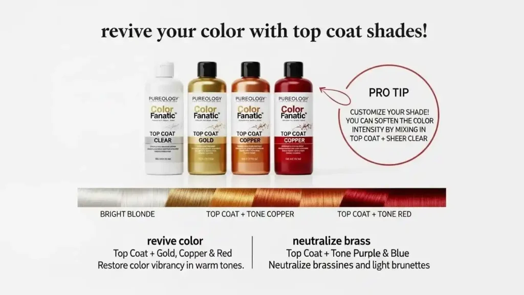 Pureology Color shade and types